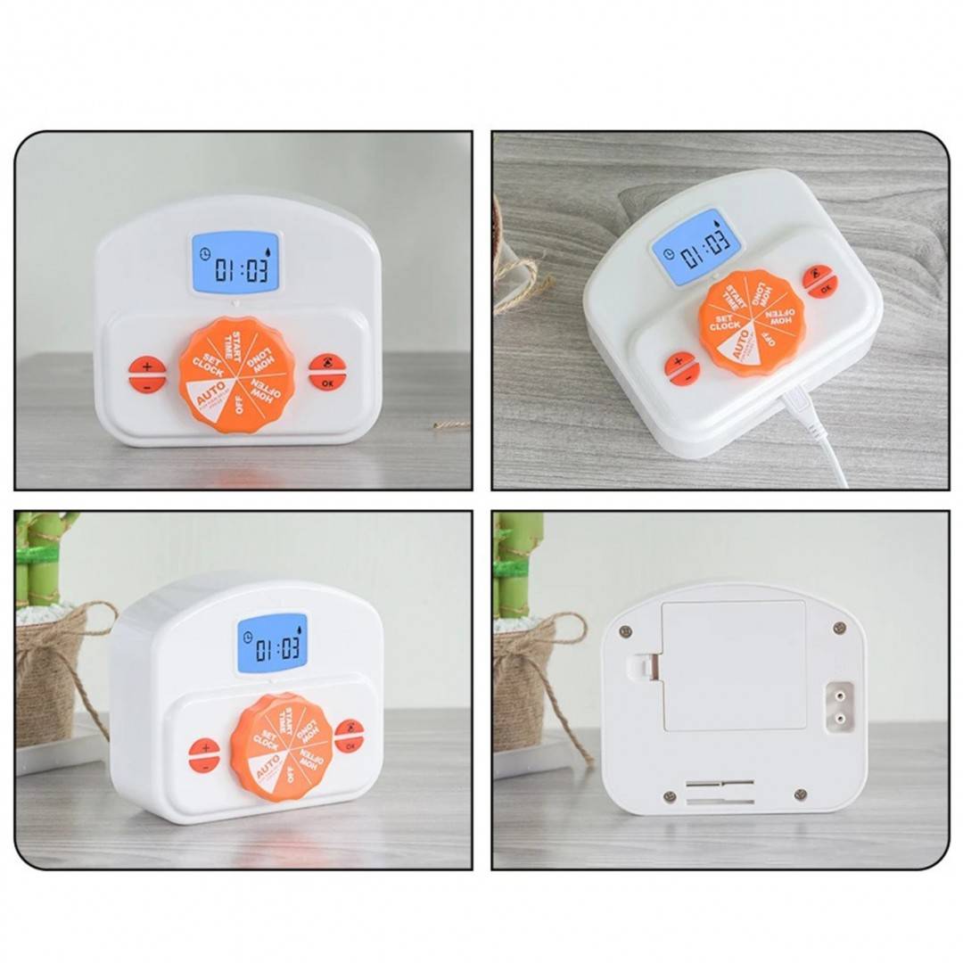 Programator pentru irigare PNI BX-6609, display LCD, alb