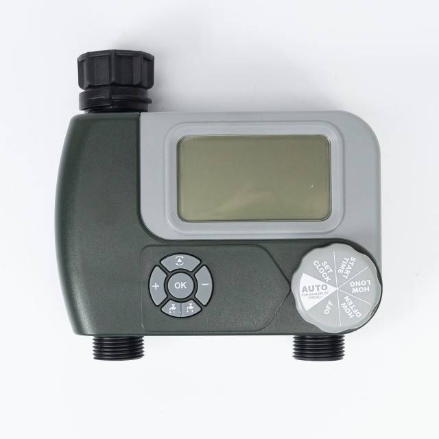 Programator pentru irigare PNI WT10, display LCD, racord 3/4, 2 iesiri, verde