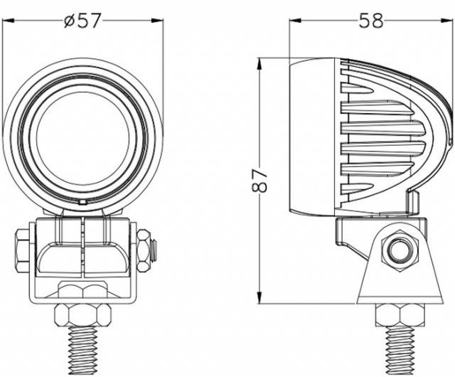 Proiector 1 LED 800LM