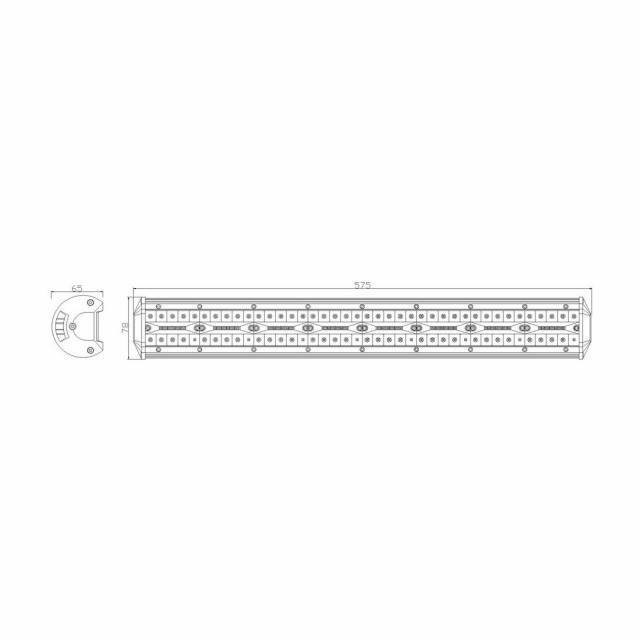 Proiector 160 LED 575mm 240W(10400Lm)