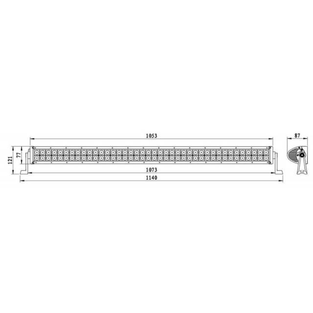 Proiector 80 LED 1140mm 240W