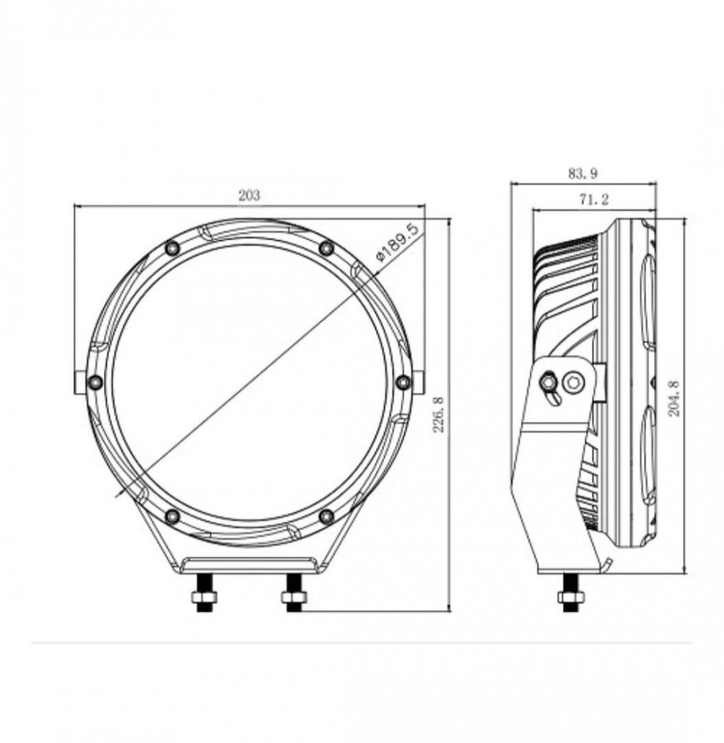 Proiector LED 100W