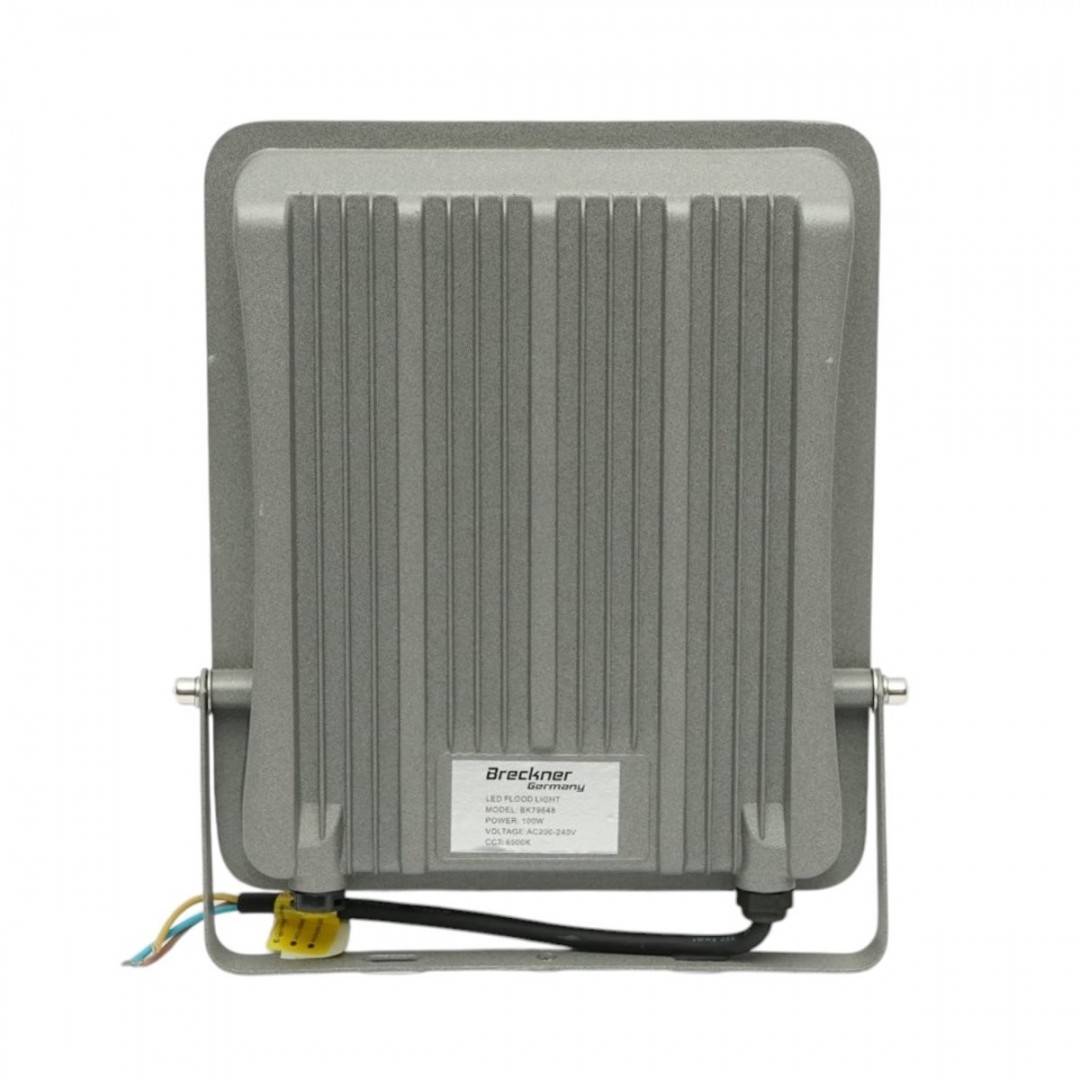 Proiector LED 100W, 220V, 6500K, 9000lm tip Flood 235x200x30mm IP66 Breckner Germany