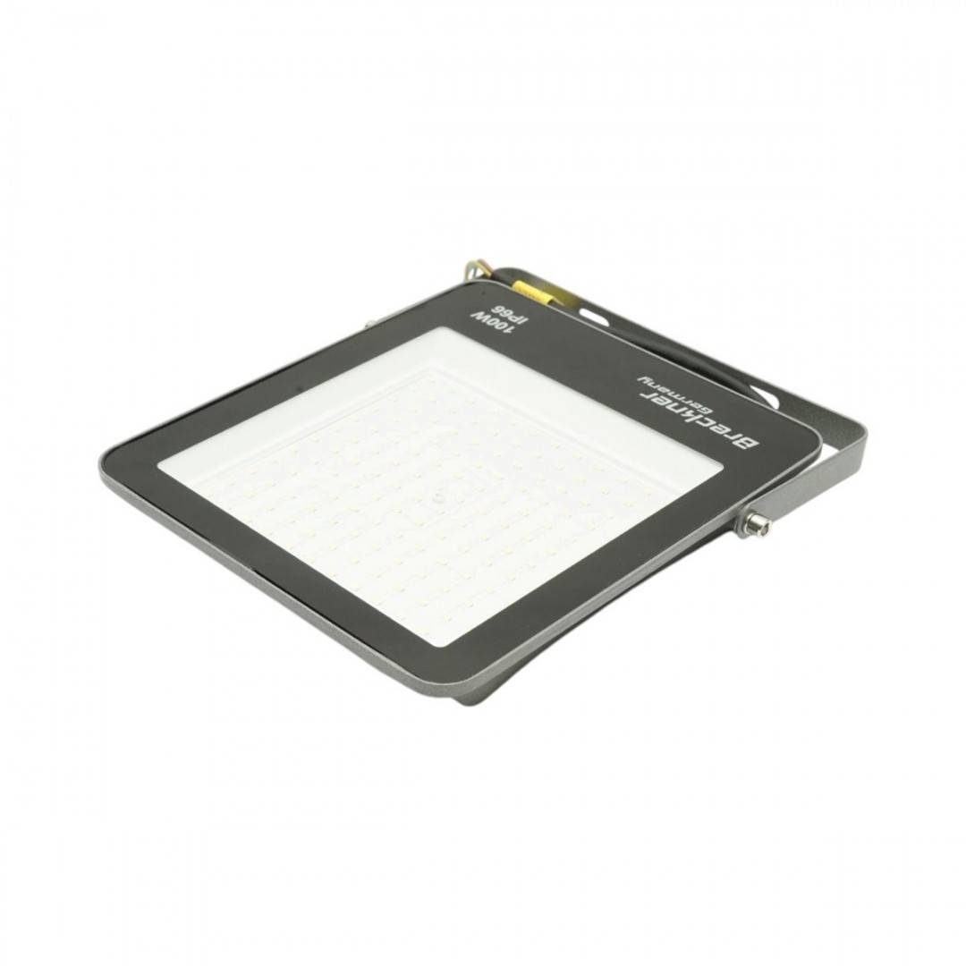 Proiector LED 100W, 220V, 6500K, 9000lm tip Flood 235x200x30mm IP66 Breckner Germany