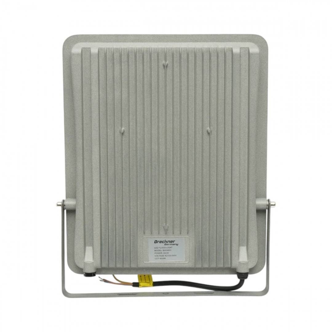 Proiector LED 200W, 100-265V, 6500K, 16500lm tip Flood 330x280x30mm IP66 Breckner Germany