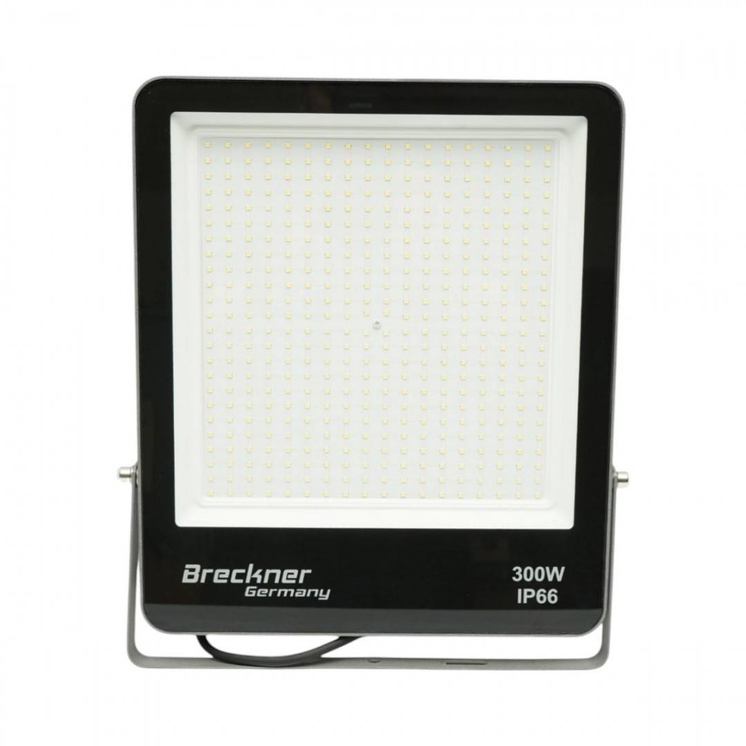 Proiector LED 300W, 220V, 6500K tip Flood 345x295x33mm IP66 Breckner Germany