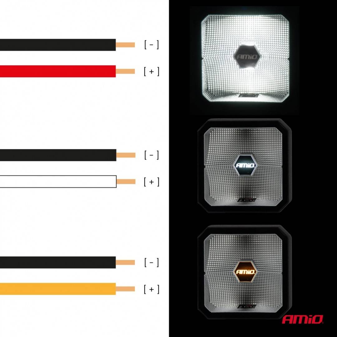 Proiector LED 30W COMBO 12V 24V AMIO