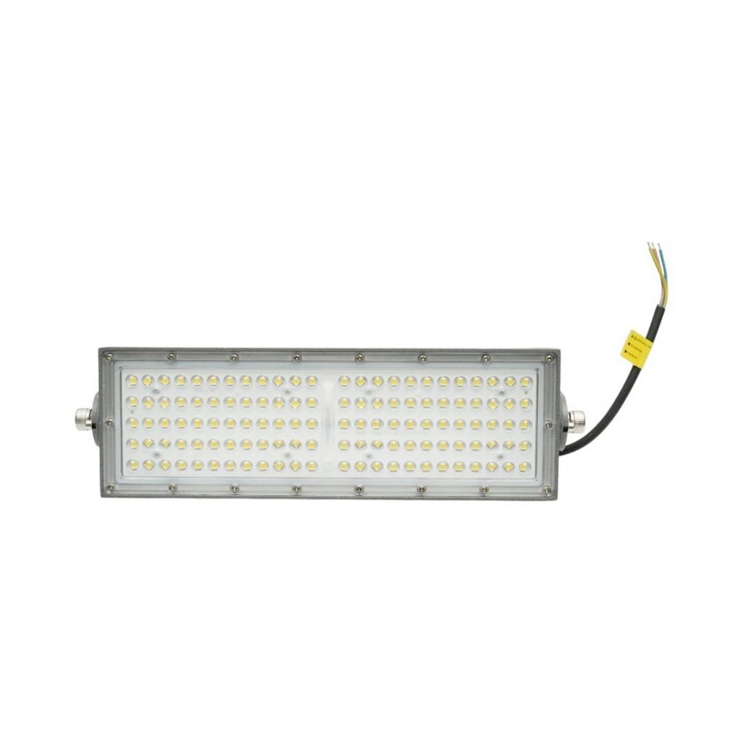 Proiector LED modular 100W, 100-265V, 6500K, 13000lm tip Flood 300x100x75mm IP66 Breckner Germany
