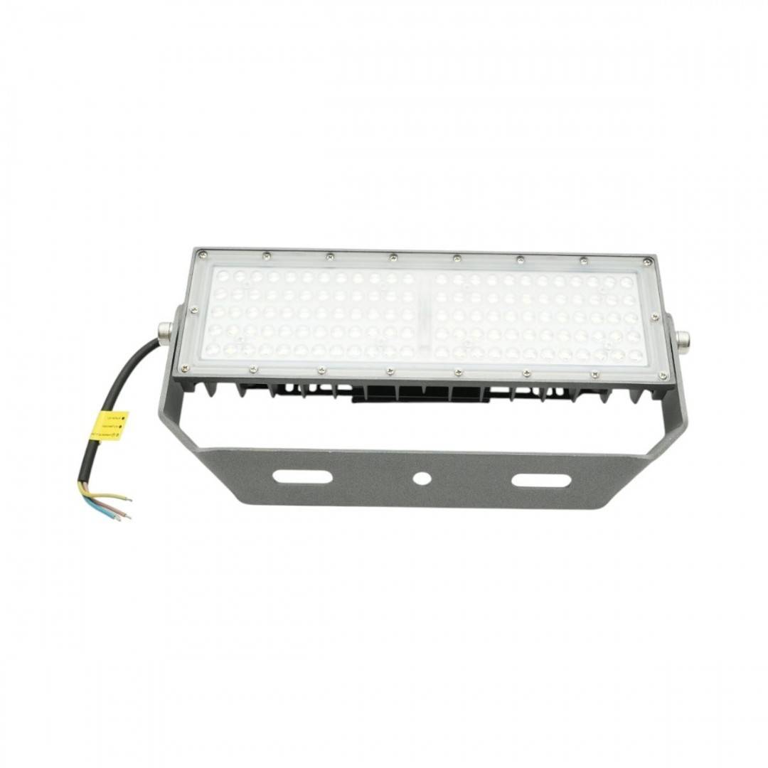 Proiector LED modular 100W, 100-265V, 6500K, 13000lm tip Flood 300x100x75mm IP66 Breckner Germany