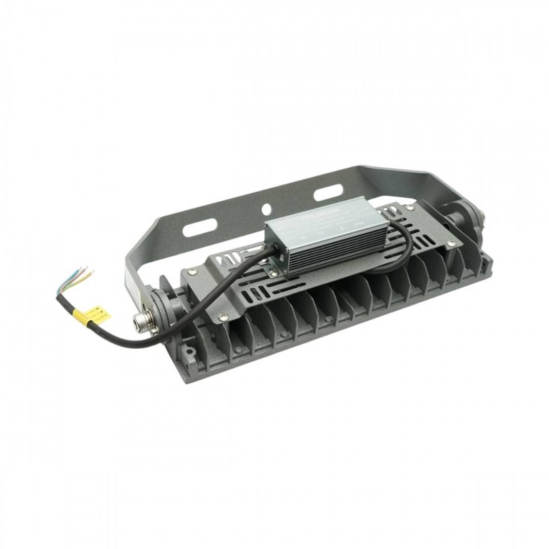 Proiector LED modular 100W, 100-265V, 6500K, 13000lm tip Flood 300x100x75mm IP66 Breckner Germany