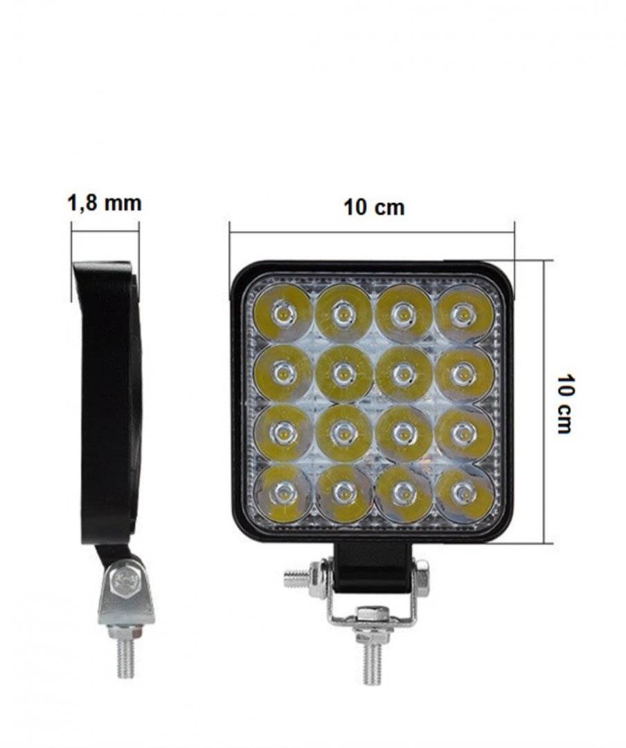 Proiector LED patrate 48W