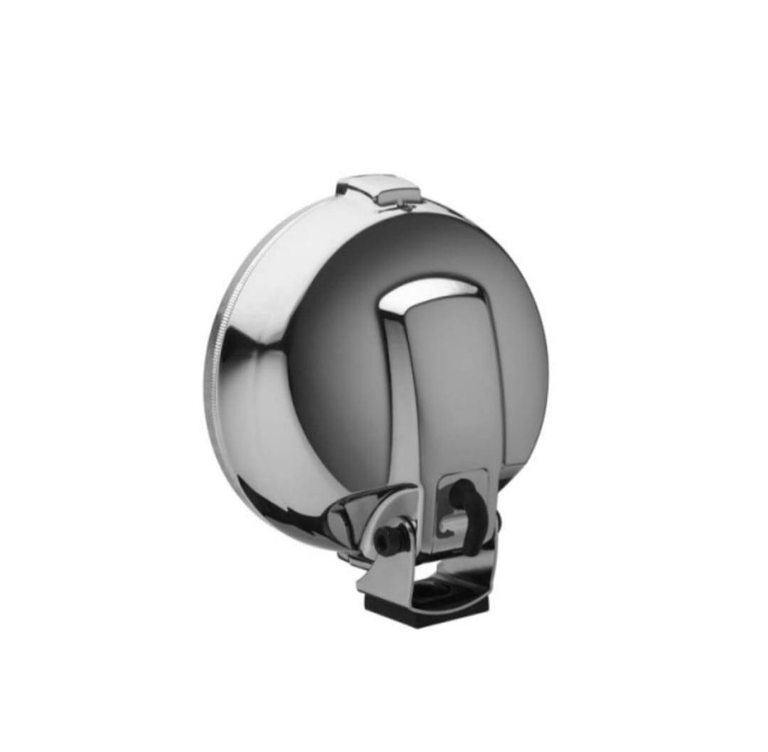 Proiector LED Ring cromat sticla albastra 12V
