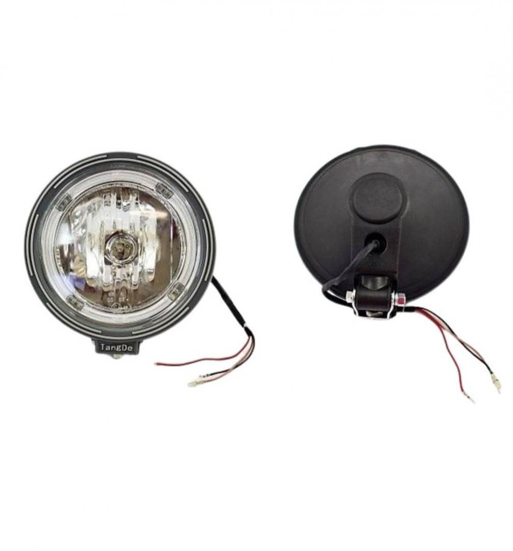 Proiector LED RING sticla alba 24V