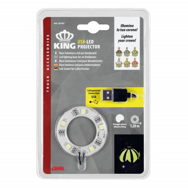 Proiector LED USB - King