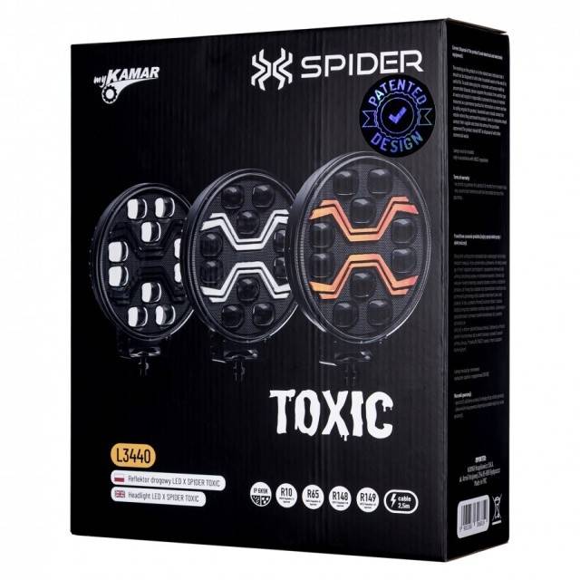 Proiector LED X-SPIDER TOXIC