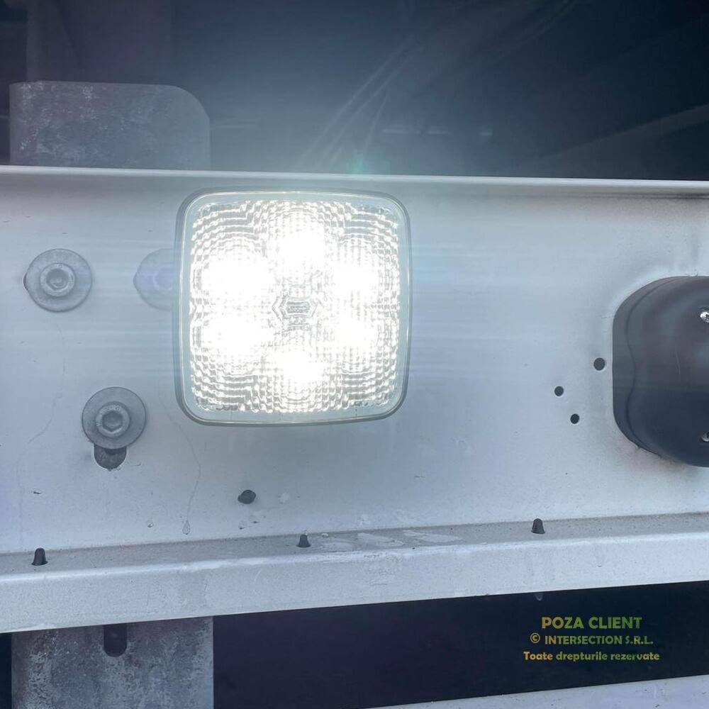 Proiector lucru 105x105, LED, 12-24V, 22W, 1600lm, 50°, CRK2C.54910 blister Wesem