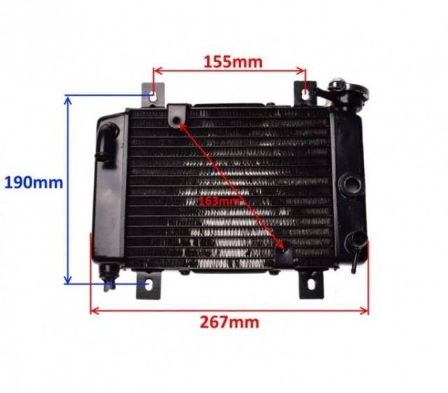 Radiator ATV 200cc