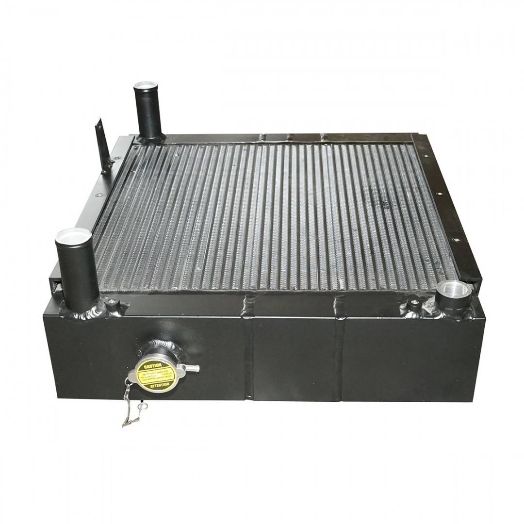 Radiator racire apa buldoexcavator Komatsu WB91R, WB93R , WB93S , WB97R 575x670mm cod OEM 42N-03-11510, 42N0311100, 42N-03-11100