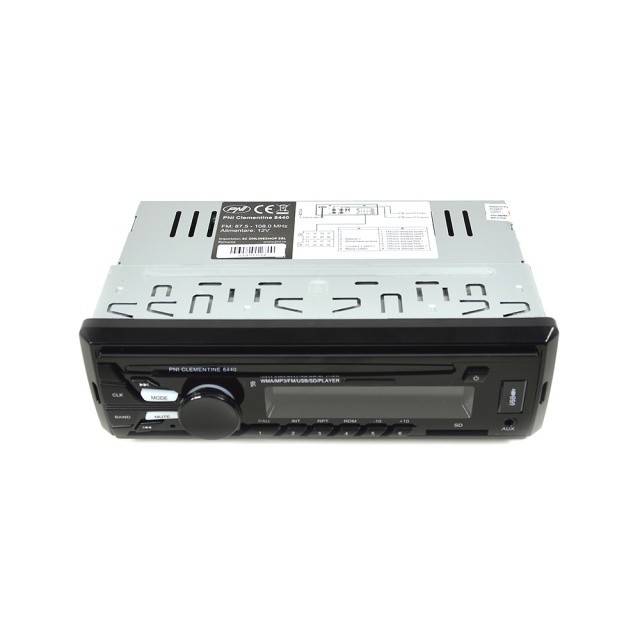 Radio MP3 player auto PNI Clementine 8440, 4x45w, 12V, 1 DIN, cu SD, USB, AUX, RCA