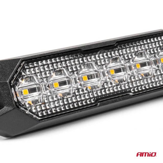 Rampa avertizare LED 6x3W 12/24V