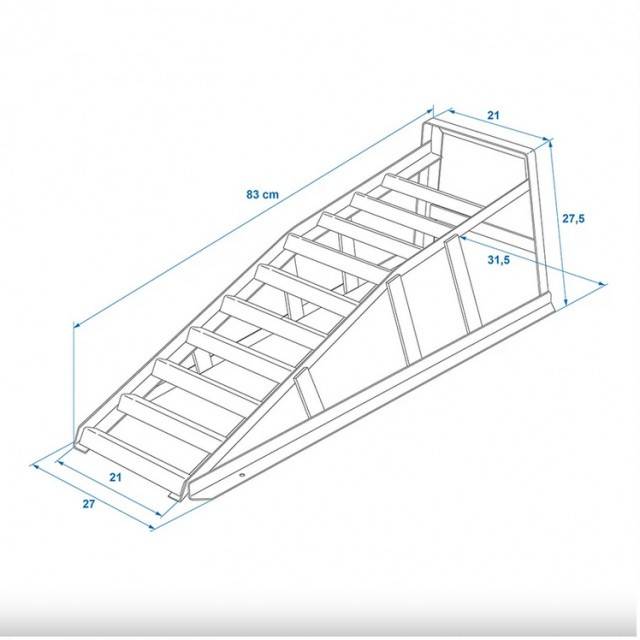 Rampa de incarcare metalica 2500 kg