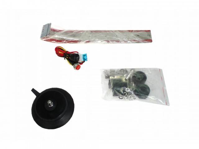 Rampa girofar 72 LEDURI 12-24V 120cm 10 functii cu magnet