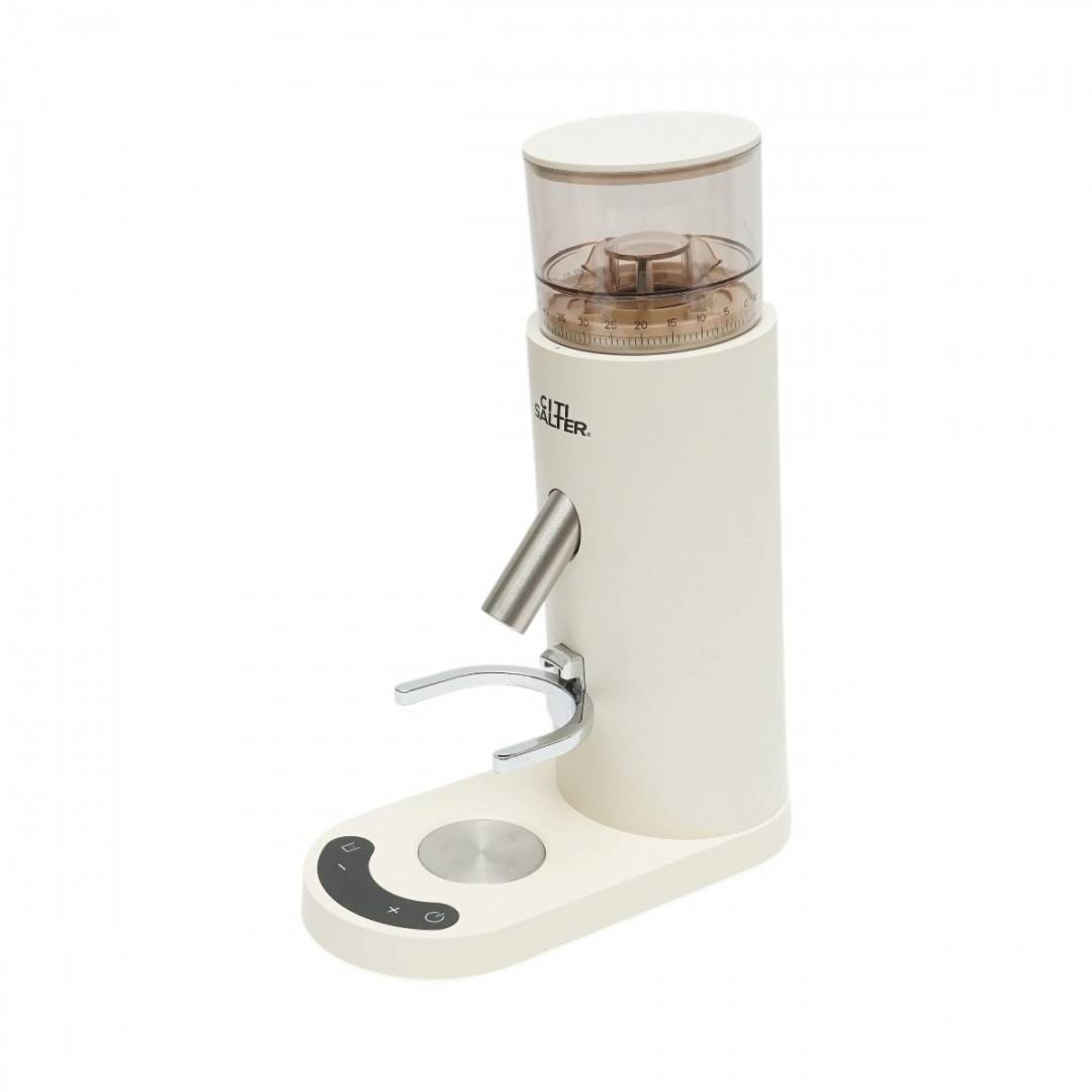 Rasnita electrica de cafea portabila cu acumulator 2600mAh, 110W, reglaj macinare 60 trepte, bavuri conice 41mm, afisaj digital touch, reincarcabila
