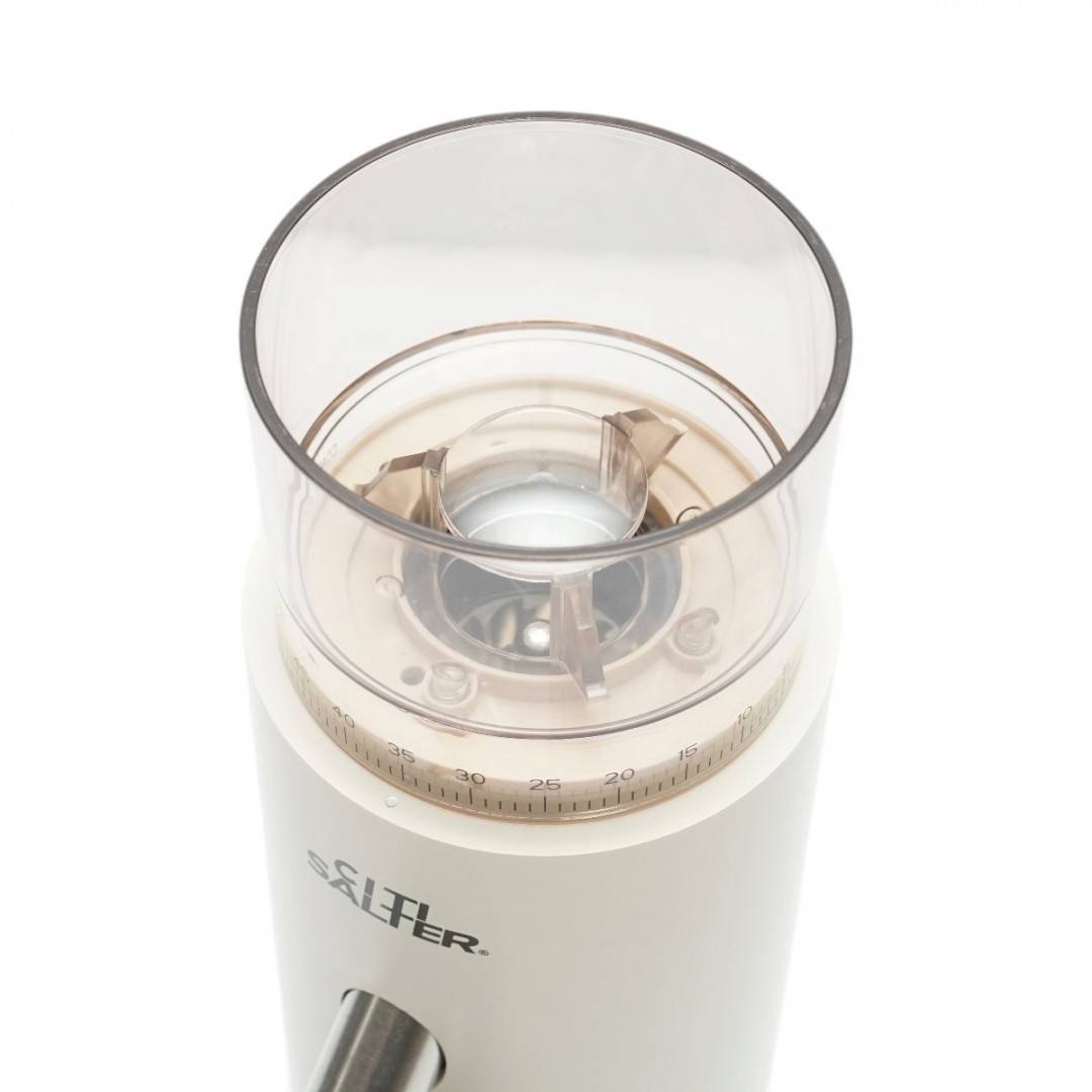 Rasnita electrica de cafea portabila cu acumulator 2600mAh, 110W, reglaj macinare 60 trepte, bavuri conice 41mm, afisaj digital touch, reincarcabila