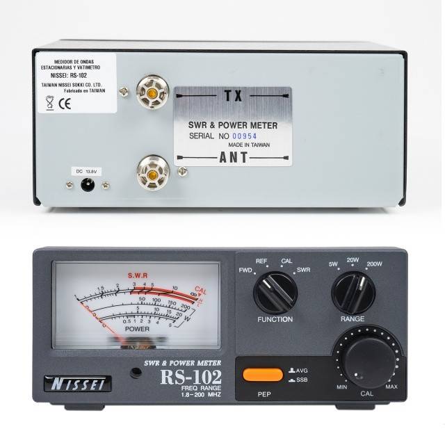 Reflectometru PNI Nissei RS-102 SWR 1.8-200Mhz Wattmeter 0-200W