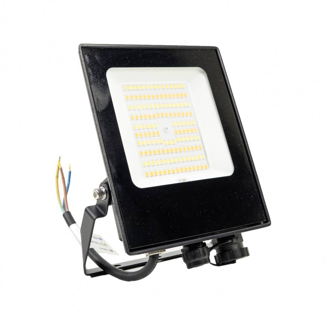 Reflector LED PNI GreenHouse WS550NP 50W alimentare 230V, temperatura de culoare reglabila (3000K, 4000K, 6500K), intensitate luminoasa reglabila