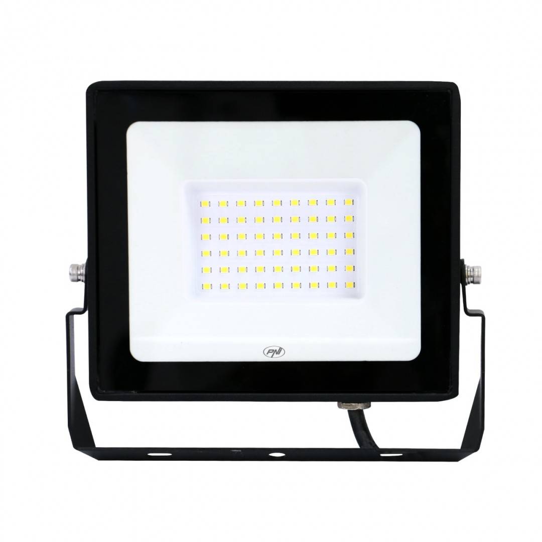 Reflector LED slim PNI GreenHouse WS51 50W, 6400K, 3898 lm, 184.5*29*160mm