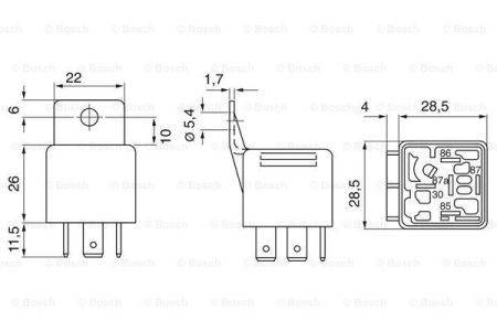 RELEU 24V 20A