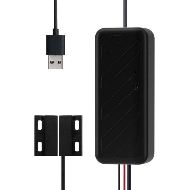 Releu inteligent PNI SmartHome RG121 cu Wi-Fi pentru comanda deschidere usa garaj/poarta, compatibil cu aplicatia Tuya, alimentare 5 V