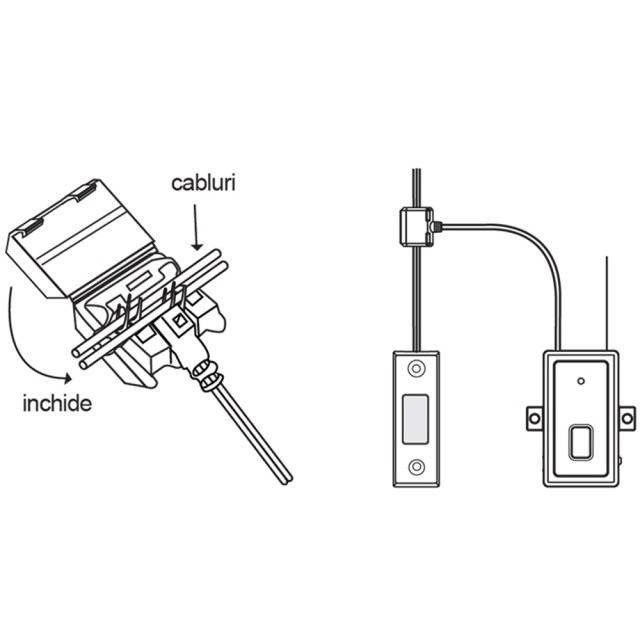 Releu inteligent PNI SmartHome SM433 pentru deschidere porti si usi cu actionare manuala sau prin internet