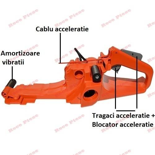 Rezervor complet benzina Husqvarna 362, 365, 371, 372