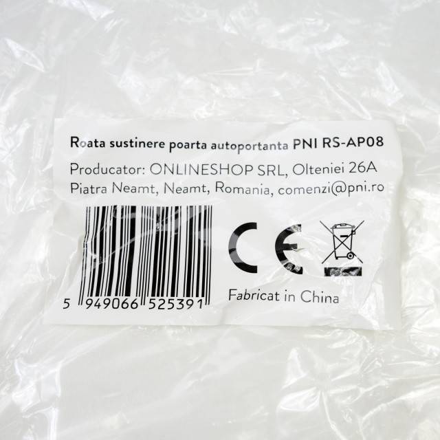 Roata sustinere PNI RS-AP08 pentru poarta autoportanta