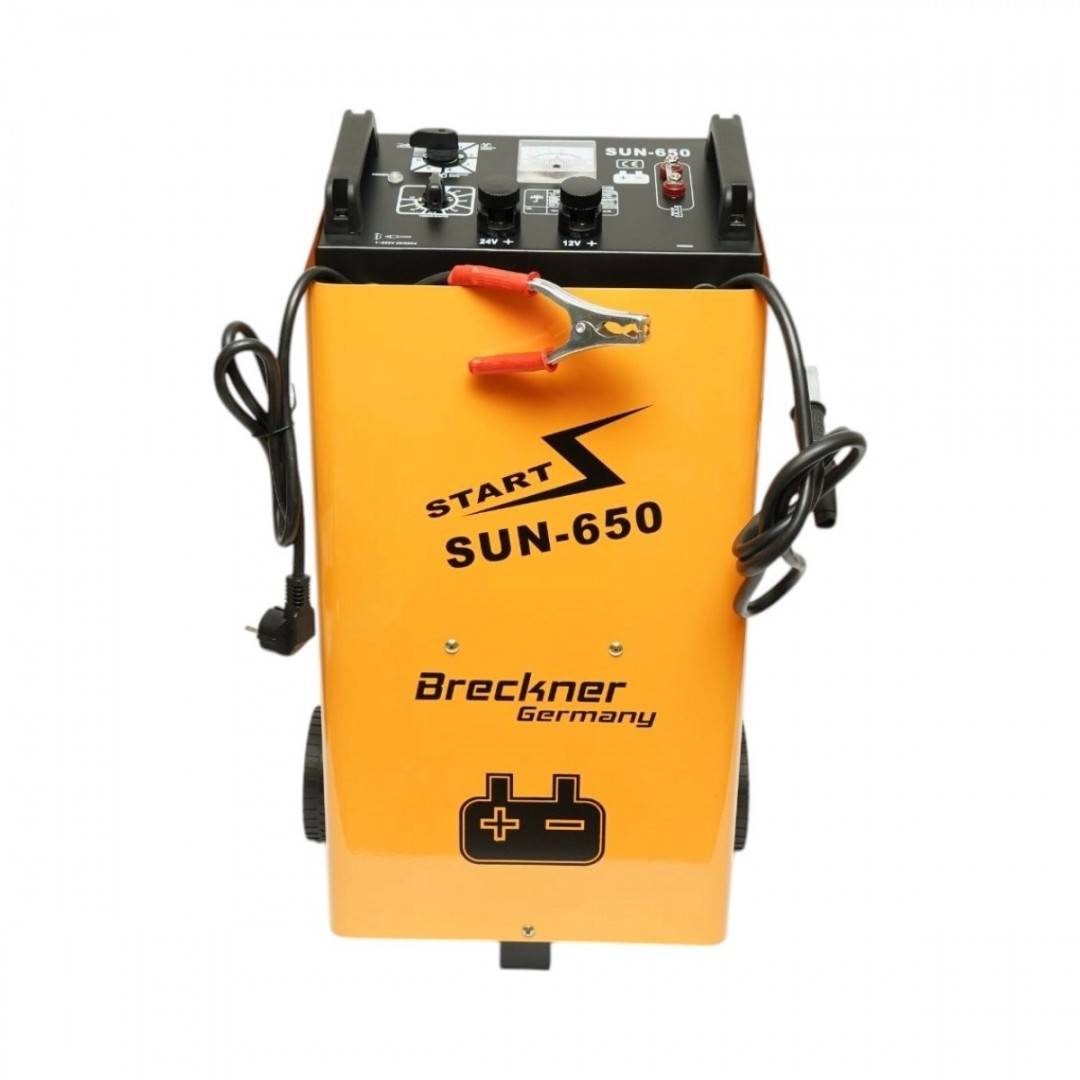 Robot pornire si redresor baterie auto 12/24V, 20-1000Ah, curent pornire 360A, incarcare rapida 70A Breckner Germany