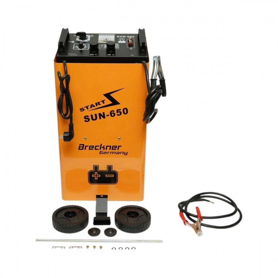 Robot pornire si redresor baterie auto 12/24V, 20-1000Ah, curent pornire 360A, incarcare rapida 70A Breckner Germany