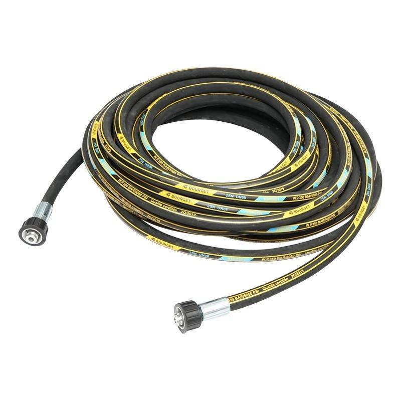 Rola 16,6m furtun spalatorie DN8 1SN cu mufa 22x1,5mm la ambele capete