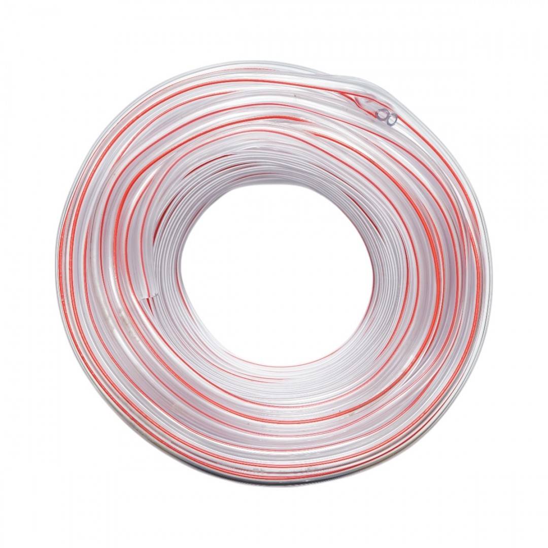 Rola 50m furtun de vidat transparent dublu pentru aparat de muls vaci Breckner Germany