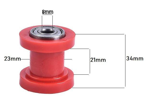 Rola intinzatoare lant Atv / Cross Ø 8mm