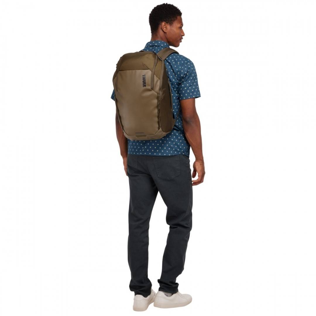 Rucsac urban cu compartiment laptop, Thule, Chasm, 26L, Deep Kaki