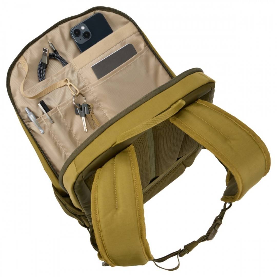 Rucsac urban cu compartiment laptop, Thule, EnRoute, 23L, Nutria/Natural Green