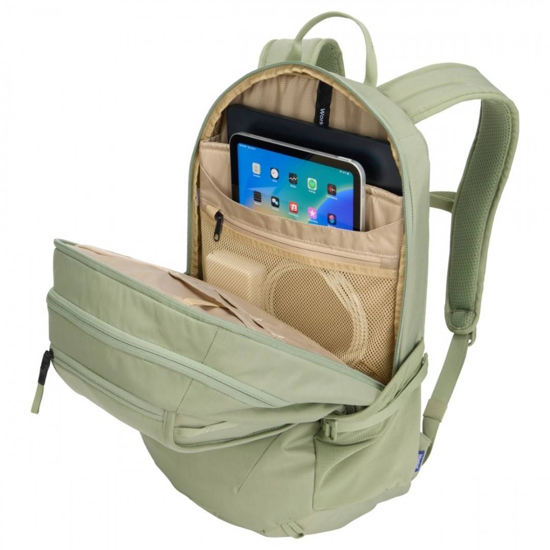 Rucsac urban cu compartiment laptop, Thule, EnRoute, 23L, Quiet Green
