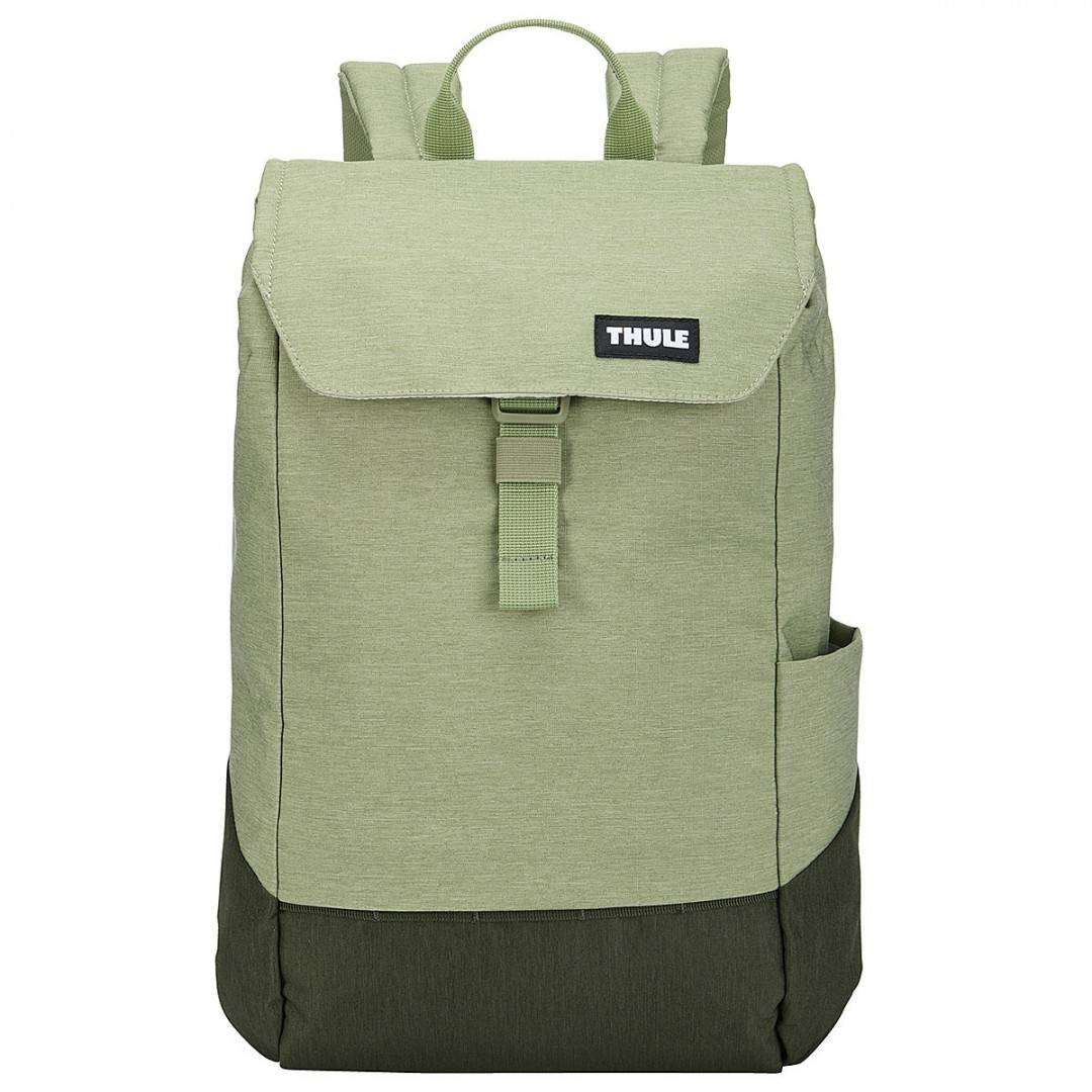 Rucsac urban cu compartiment laptop, Thule, Lithos, 16L, Quiet green