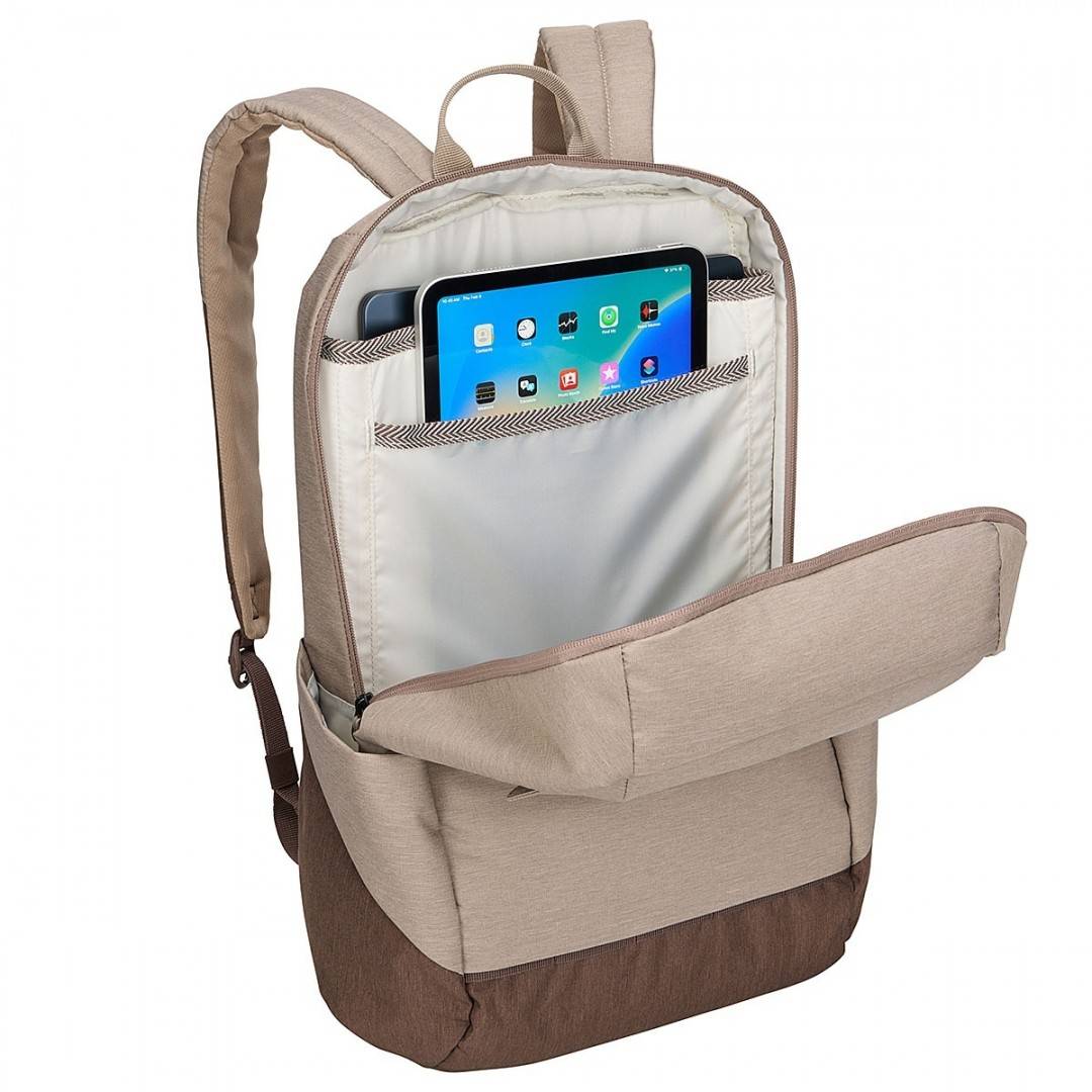 Rucsac urban cu compartiment laptop, Thule, Lithos, 20L, Nuanced Brown