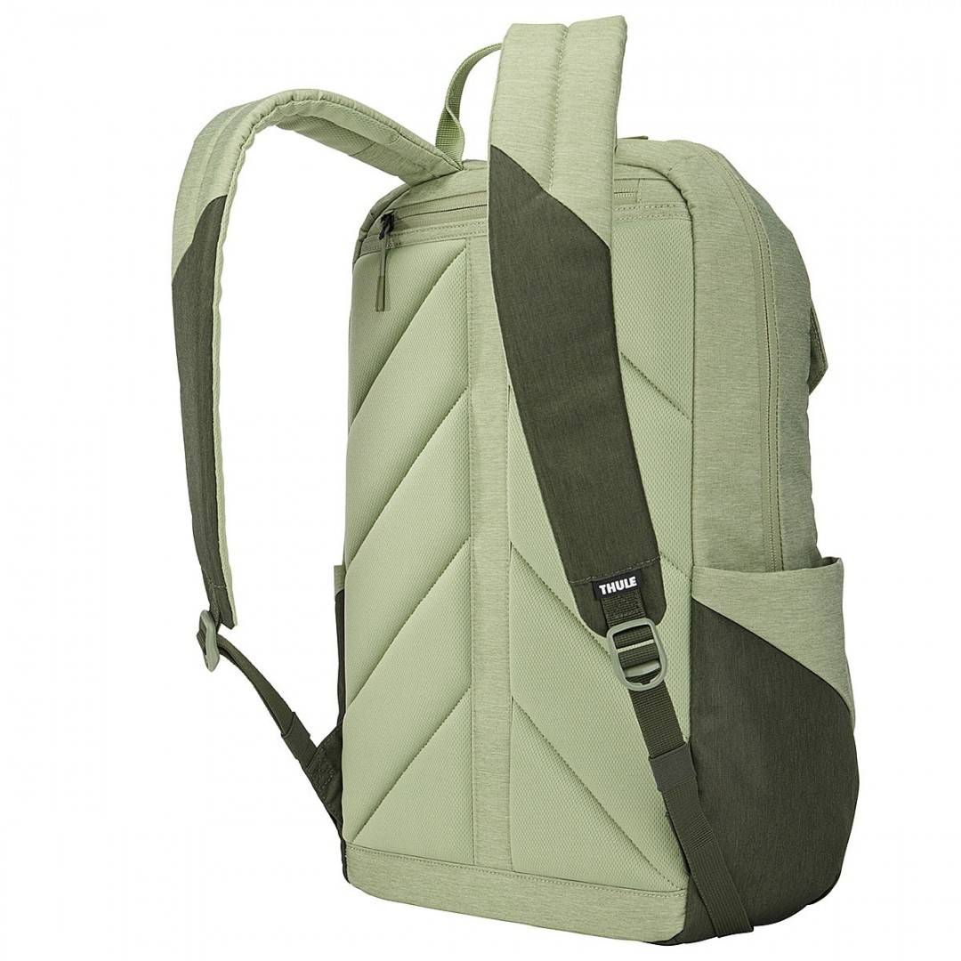 Rucsac urban cu compartiment laptop, Thule, Lithos, 20L, Quiet Green