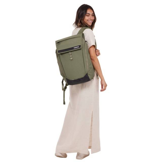 Rucsac urban cu compartiment laptop Thule Paramount, 27L, Soft green (model 2023)