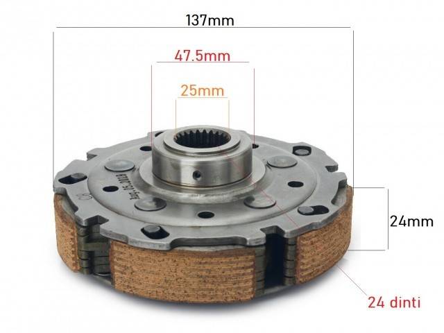 Saboti ambreiaj Atv CF Moto CF800, Z8, X8 (800cc)