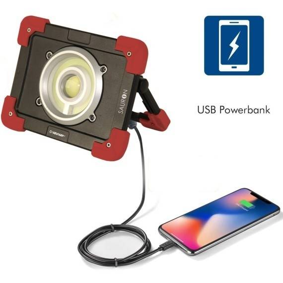 SAURON: Proiector LED reincarcabil, 20W, 1200 lm
